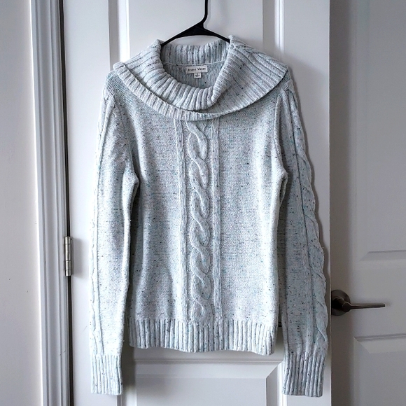 Studio Works long sleeve turtleneck sweater medium cream - Picture 1 of 9